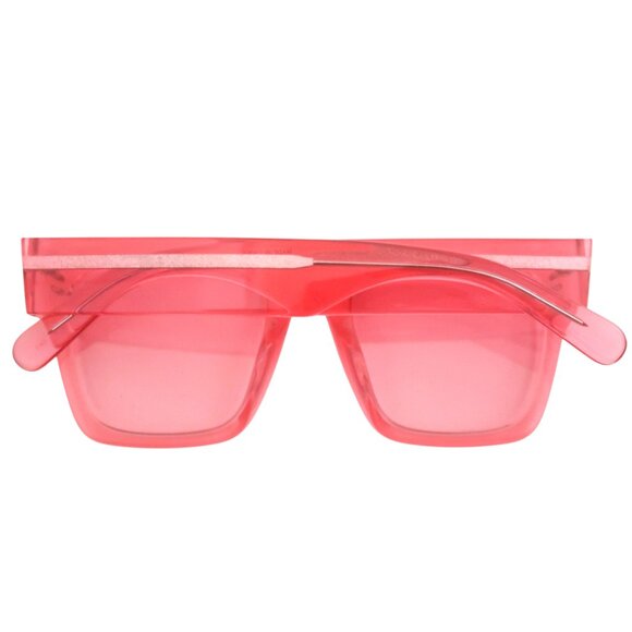 STELLA McCARTNEY Pink Oversized Flat Top sunglasses main image 4